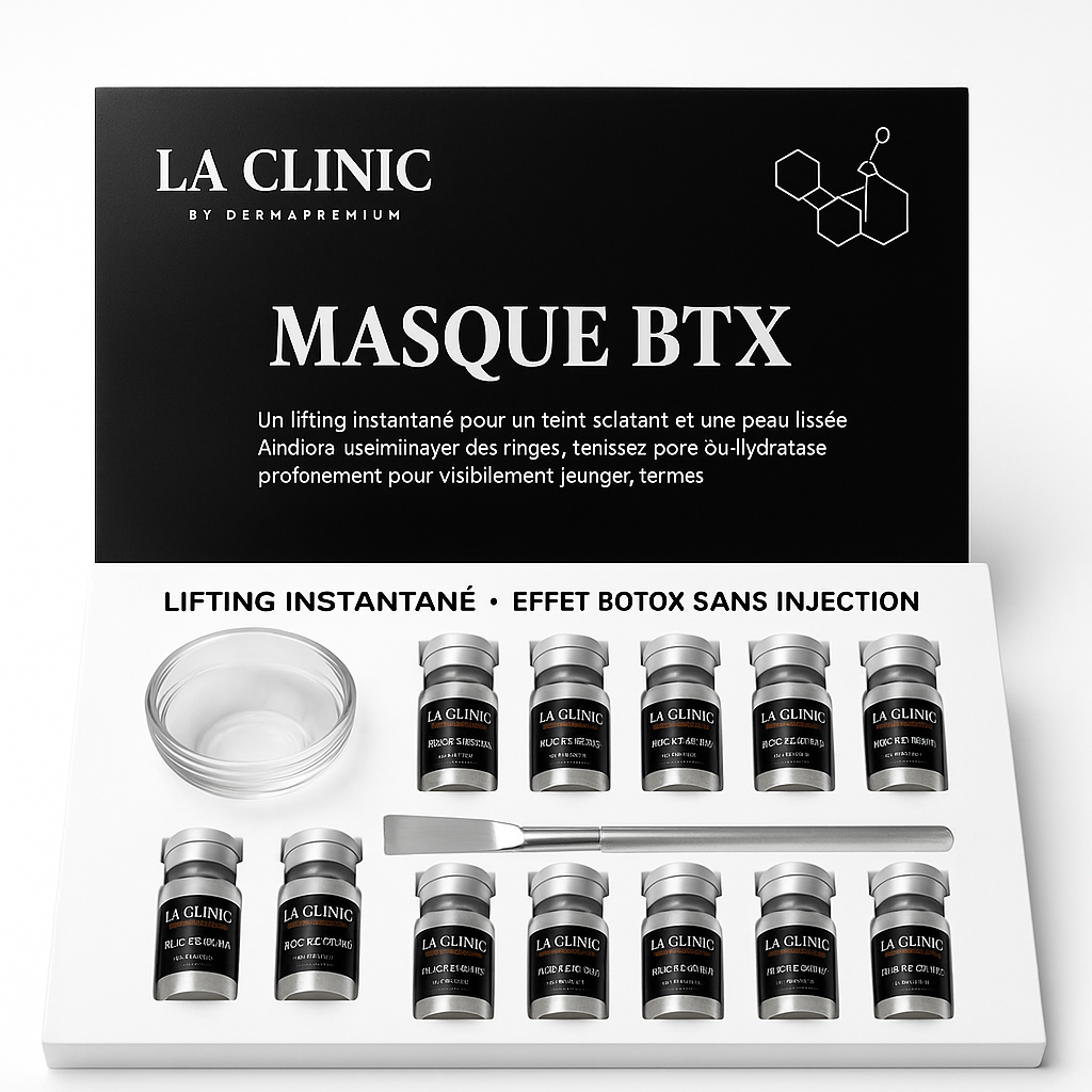 Masque BTX Anti-Âge Tenseur Liftant – Effet Botox Instantané à Domicile !